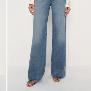 Reformation Cary Low Rise Slouchy Wide Leg Jean